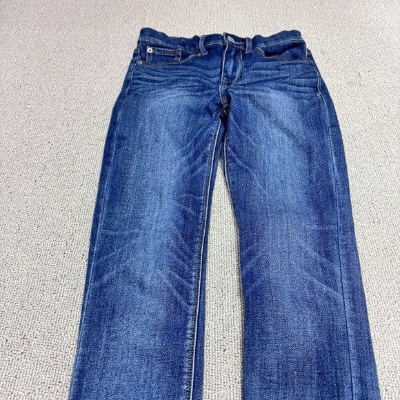 Express Jeans Legging Mid Rise Blue Pockets Women’s Size 00 - Picture 6 of 12